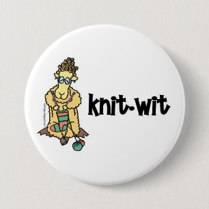 Knop Knit-Wit Ronde Button 7,6 Cm