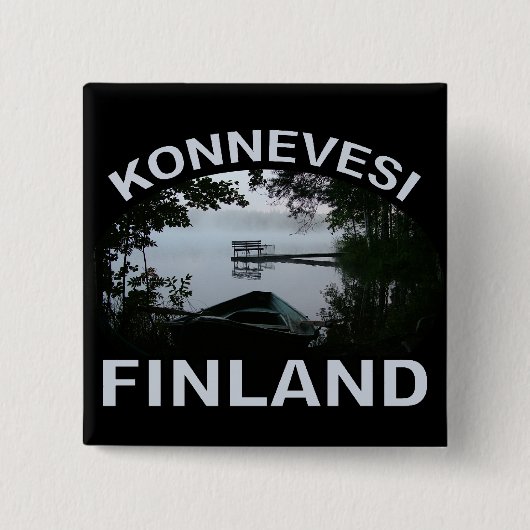 Knop Konnevesi Vierkante Button 5,1 Cm (Voorkant)