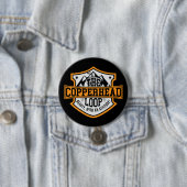 Knop Koperkop Ronde Button 7,6 Cm (In situ)