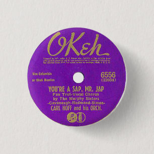 Knop Label record Ronde Button 3,2 Cm