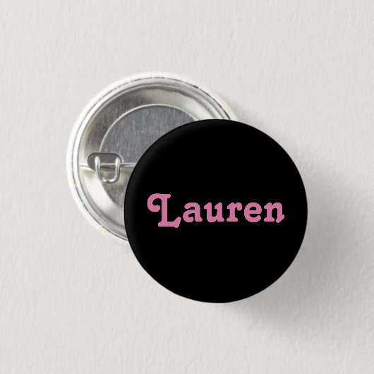 Knop Lauren Ronde Button 3,2 Cm (Voorkant /achterkant)
