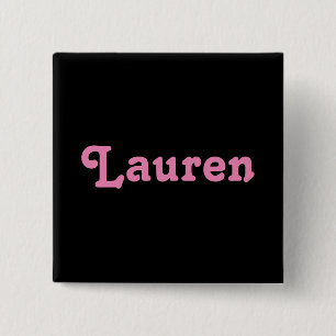 Knop Lauren Vierkante Button 5,1 Cm