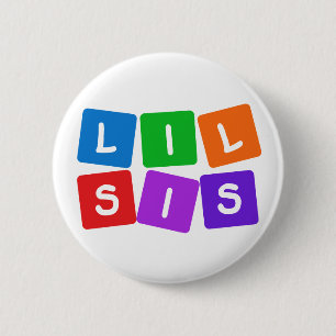 Knop Little Sis Ronde Button 5,7 Cm