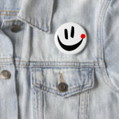 Knop Loka Nota glimlach Ronde Button 5,7 Cm (In situ)