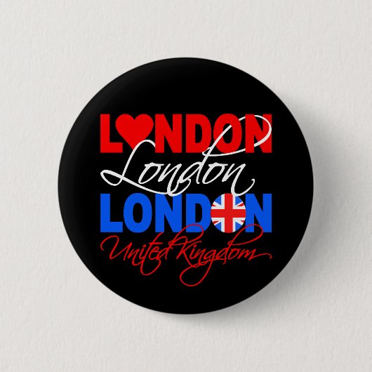 Knop Londen Ronde Button 5,7 Cm (Voorkant)
