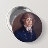 Knop Louis Antoine Saint-Just Ronde Button 7,6 Cm (Voorkant /achterkant)
