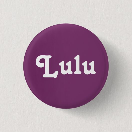 Knop Lulu Ronde Button 3,2 Cm (Voorkant)