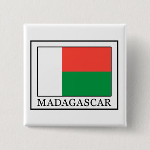 Knop Madagaskar Vierkante Button 5,1 Cm