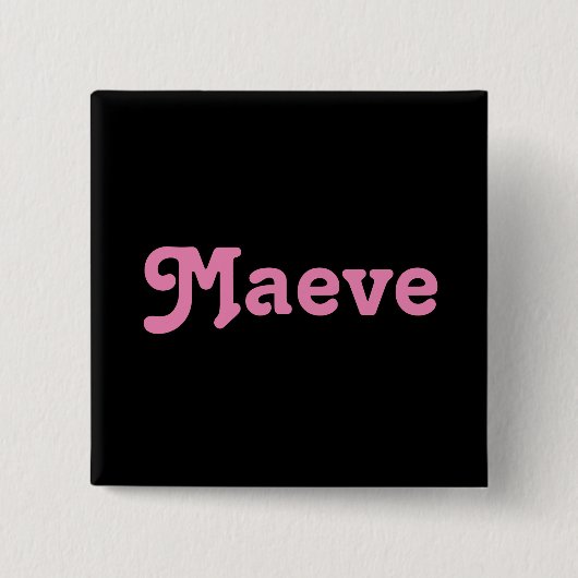 Knop Maeve Vierkante Button 5,1 Cm (Voorkant)