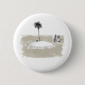 Knop Marooned Painter Ronde Button 5,7 Cm (Voorkant)