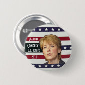 Knop Martha Coakely Senate Ronde Button 5,7 Cm (Voorkant /achterkant)