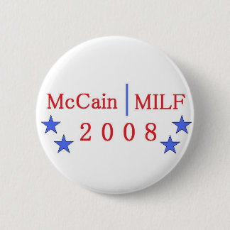 Knop McCain / MILF Ronde Button 5,7 Cm