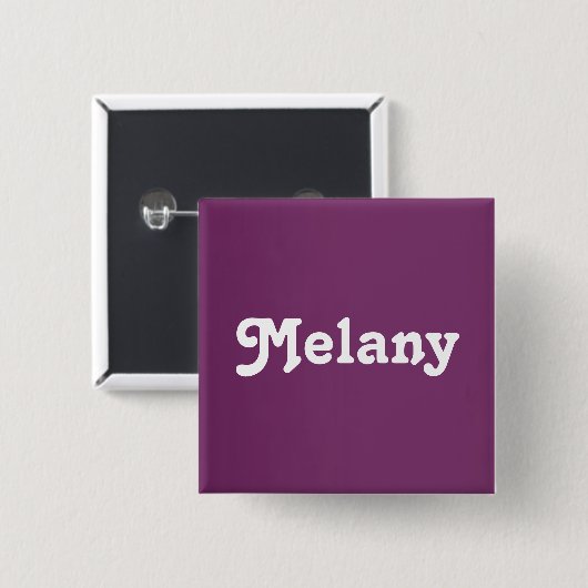 Knop Melany Vierkante Button 5,1 Cm (Voorkant /achterkant)