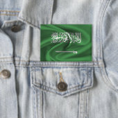 Knop met de vlag van Saudi-Arabië Button (Insitu)