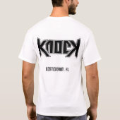 Knop met logo t-shirt (Achterkant)