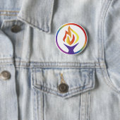 Knop met UUCF-logo Ronde Button 5,7 Cm (In situ)