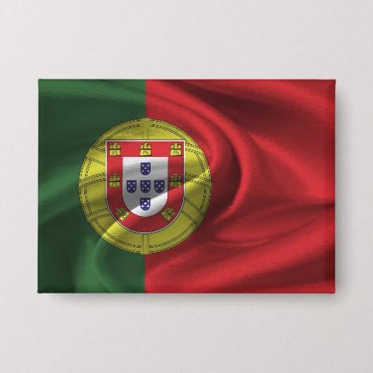 Knop met vlag van Portugal Button (Voorkant)