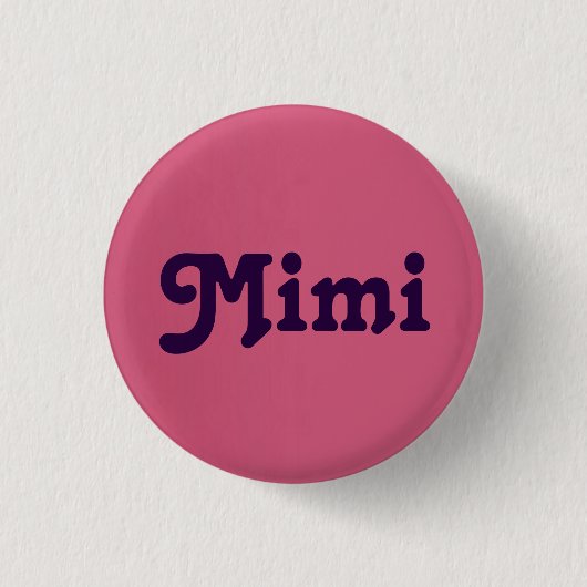 Knop Mimi Ronde Button 3,2 Cm (Voorkant)