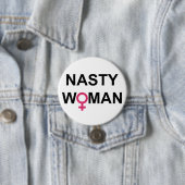 Knop Nasty Woman Ronde Button 7,6 Cm (In situ)