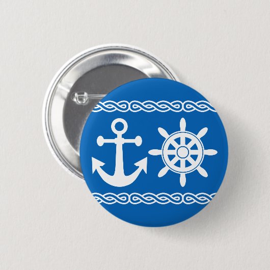Knop Nautisch Ronde Button 5,7 Cm (Voorkant /achterkant)