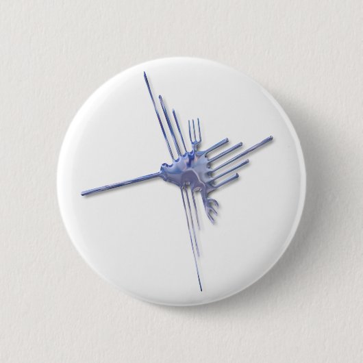 knop Nazca Hummingbird Ronde Button 5,7 Cm (Voorkant)