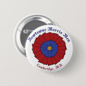 Knop Newtowne Morris Mannen Ronde Button 5,7 Cm (Voorkant /achterkant)