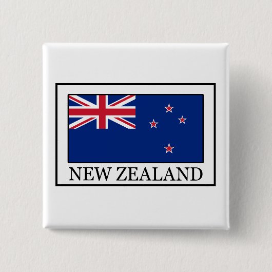 Knop Nieuw-Zeeland Vierkante Button 5,1 Cm (Voorkant)