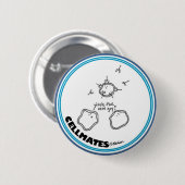 Knop Nieuwe man Ronde Button 5,7 Cm (Voorkant /achterkant)