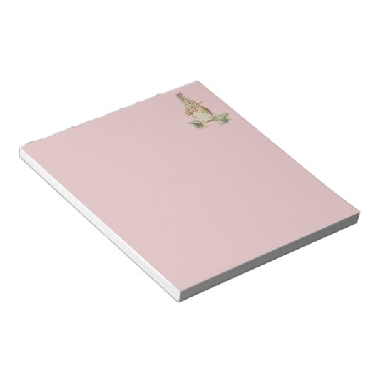  KNOP, NOTITIEBLOK BUNNY PINK (Schuin)