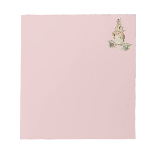  KNOP, NOTITIEBLOK BUNNY PINK (Voorkant)