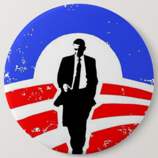 Knop Obama 2012 Ronde Button 6,0 Cm