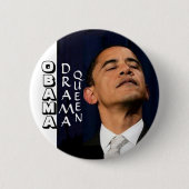 Knop Obama Ronde Button 5,7 Cm (Voorkant)