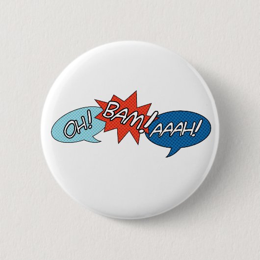 Knop Obama Ronde Button 5,7 Cm (Voorkant)