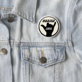 Knop Obama Shaka Ronde Button 5,7 Cm (In situ)