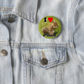 Knop O'Biden Squirrel Ronde Button 5,7 Cm (In situ)
