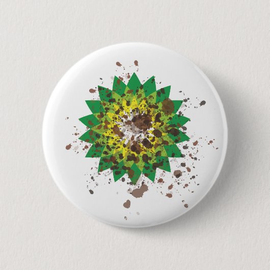 Knop Oliekust Ronde Button 5,7 Cm (Voorkant)