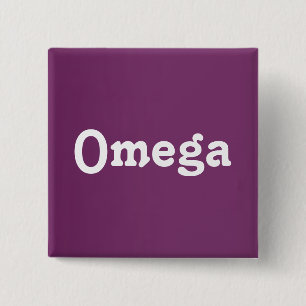 Knop Omega Vierkante Button 5,1 Cm