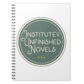 Knop Onvoltooide roman | Book Lover Gift | schrijf Notitieboek (Voorkant)