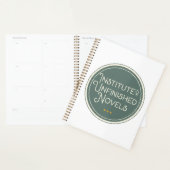 Knop Onvoltooide roman | Book Lover Gift | schrijf Planner (Display)
