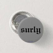 knop - oranje ronde button 3,2 cm (Voorkant /achterkant)