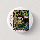Knop OrkFest 2013 Ronde Button 3,2 Cm (Voorkant)