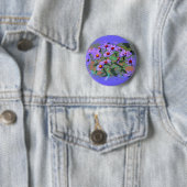knop paarse asters ronde button 5,7 cm (In situ)