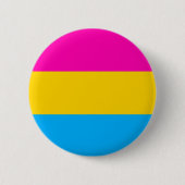 Knop Pansexual pride Ronde Button 5,7 Cm (Voorkant)
