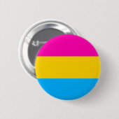 Knop Pansexual pride Ronde Button 5,7 Cm (Voorkant /achterkant)