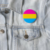 Knop Pansexual pride Ronde Button 5,7 Cm (In situ)