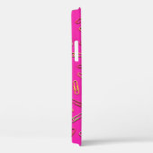 KNOP Papierknip op roze Case-Mate iPhone Case (Achterkant / Rechts)