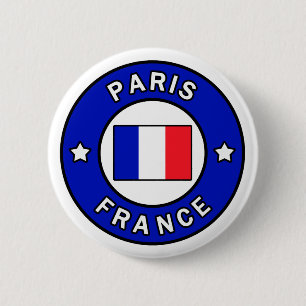 Knop Parijs Frankrijk Ronde Button 5,7 Cm