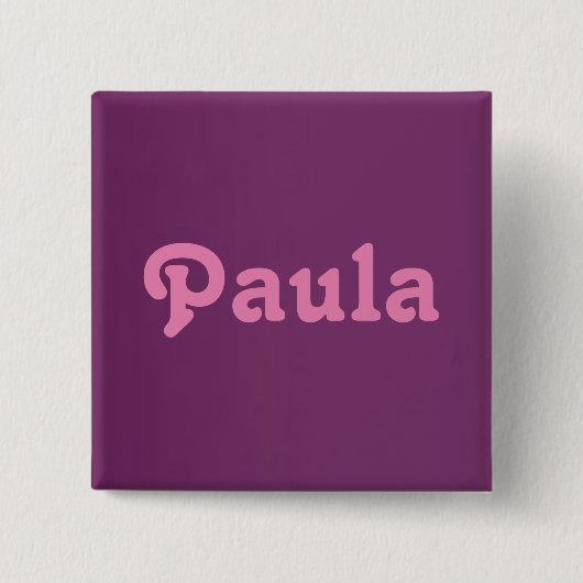 Knop Paula Vierkante Button 5,1 Cm (Voorkant)