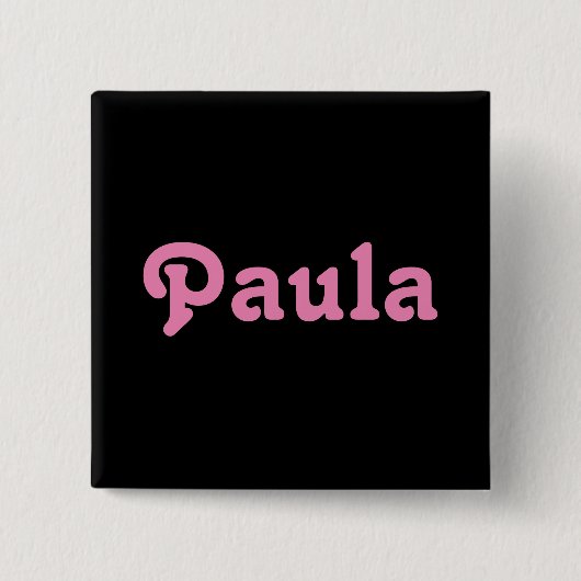 Knop Paula Vierkante Button 5,1 Cm (Voorkant)