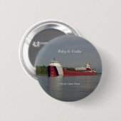 Knop Philip R. Clarke Ronde Button 5,7 Cm (Voorkant /achterkant)
